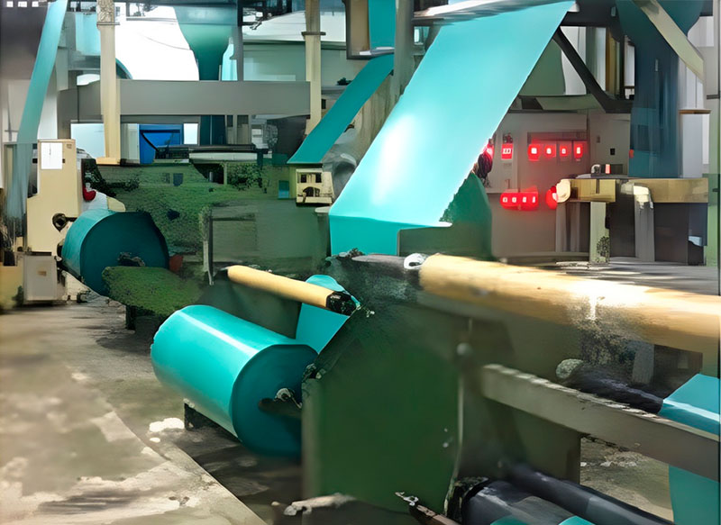 Sacos de lixo PGP — operação industrial
